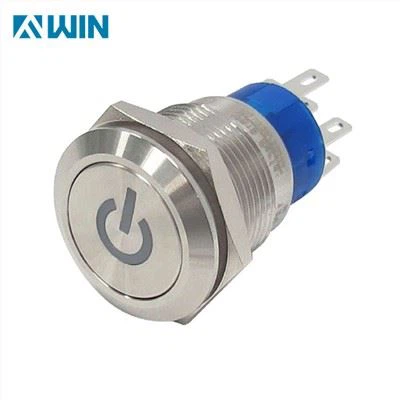 19MM metall yoritilgan tugmachali kalit