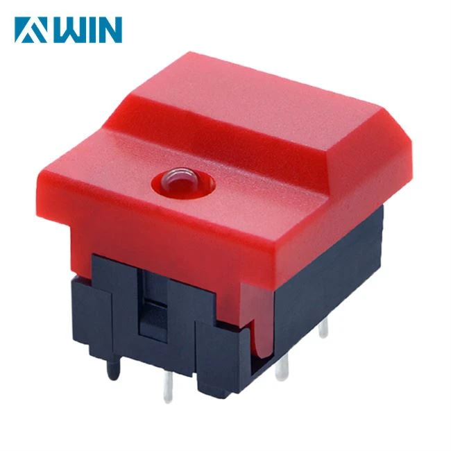 illuminated tact button switch